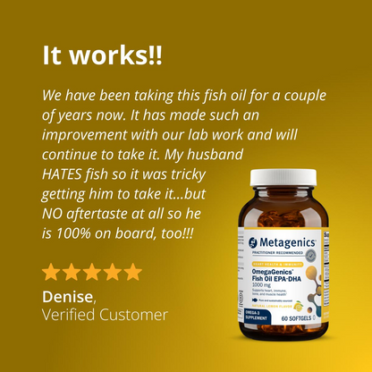 OmegaGenics® Fish Oil EPA-DHA 1000 mg